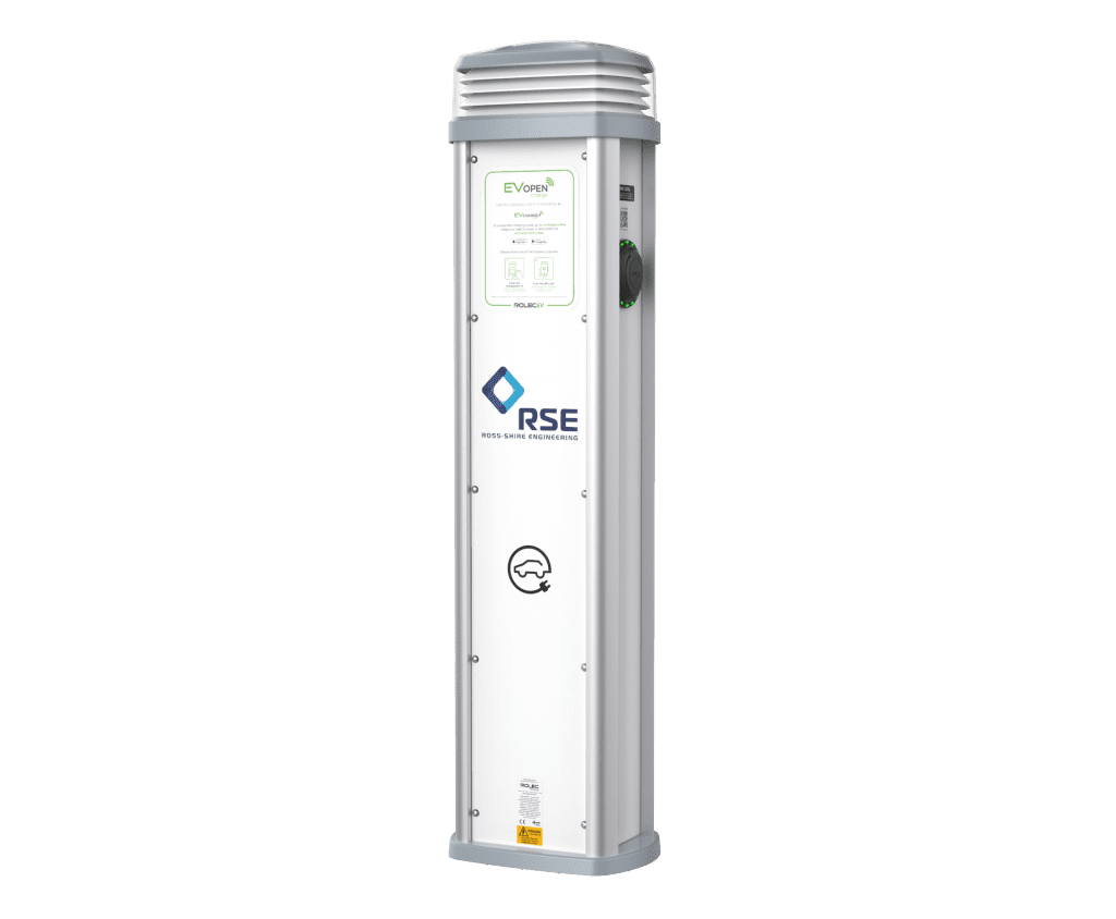 Ross Shire Engineering Quantum Ev Charge Online White V2